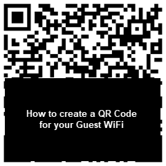 Create and Share WiFi Passwords using QR Codes